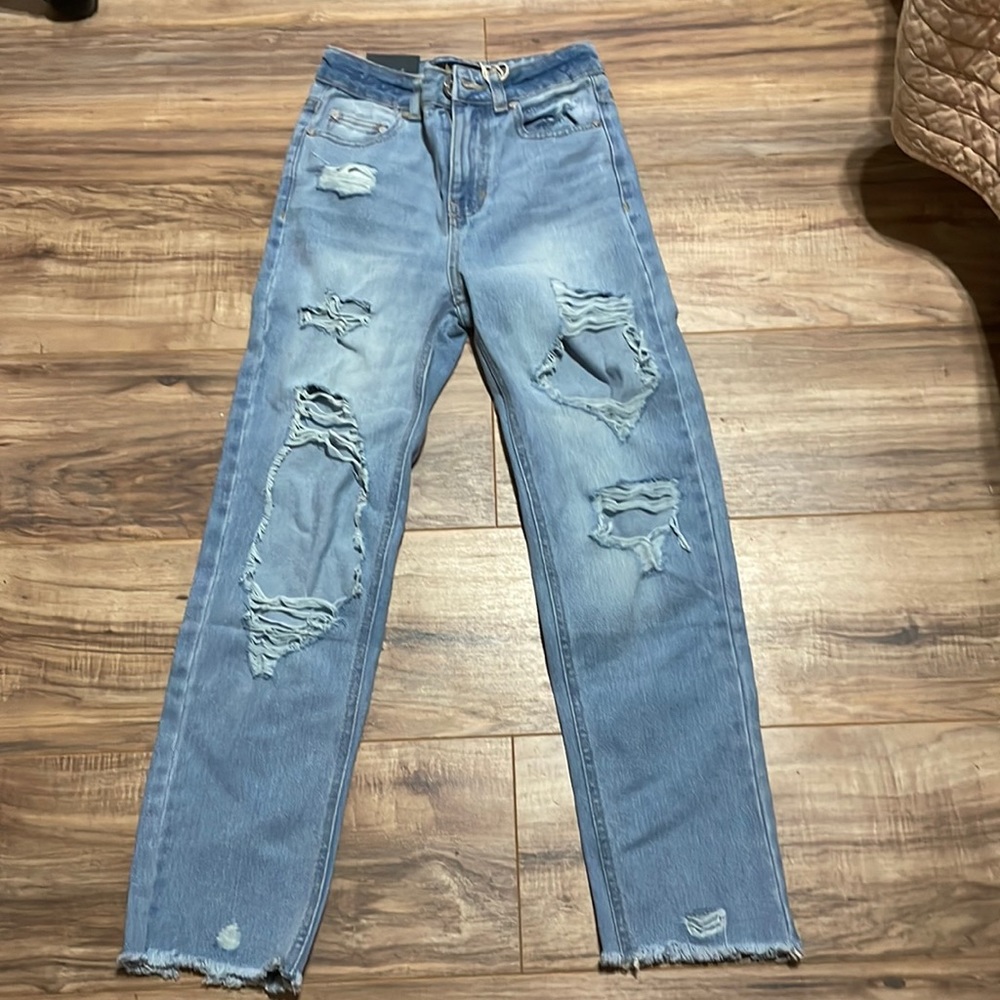 Light blue straight leg jeans (NWT)